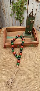 Colar de Mesa Rustico cores