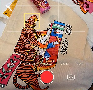 Ecobag Tigre - Marcella Calado