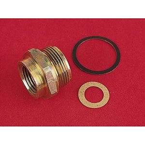 26-26 - ADAPTADOR FUEL LINE PARA QUADRIJET HOLLEY DOUBLE PUMPER