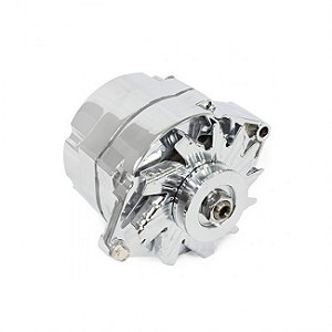 ES1001C - ALTERNADOR CROMADO, 110A, COM REGULADOR INTERNO, PADRÃO ORIGINAL CHEVY - UNIDADE