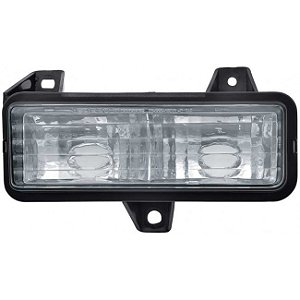 T70565 - LENTE DE LUZ DE SETA, BRANCA LADO DIREITO, PICKUP CHEVROLET 1989-1991 - UNIDADE