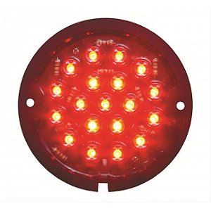 FTL3336LED-R - LENTE LATERNA TRASEIRA LED FORD -33-36 UNIDADE