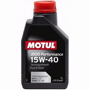 MTSW079 - ÓLEO LUBRIFICANTE PARA MOTORES - MOTUL 15W40 2100 PERFORMANCE