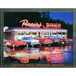 AMP-TINDINERROSIE - PLACA DECORATIVA DINER ROSIE