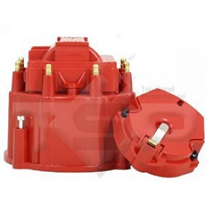 JM6951R - KIT DE TAMPA E ROTOR PARA DISTRIBUIDOR HEI, VERMELHA