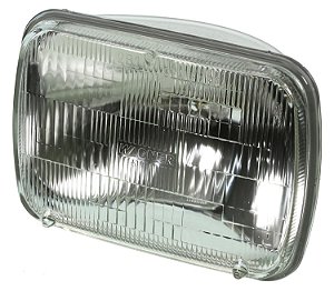 H6054 - FAROL RETANGULAR ALTO/BAIXO 7x6", SEALED BEAM - UNIDADE