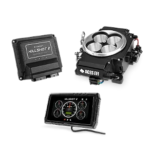 AS2212P-B - KIT DE INJEÇÃO EFI ACES KILLSHOT 2 PRO, CORPO DE BORBOLETA EM ALUMINIO, DISPLAY COLORIDO, ACABAMENTO PRETO