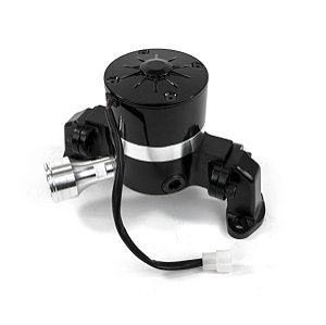 HC8010BK - BOMBA DE AGUA ELETRICA, PRETA, ALTO VOLUME, 35GPM, CHEVROLET SMALL BLOCK - UNIDADE