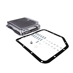 538491P - CARTER DE OLEO DE TRANSMISSÃO AUTOMATICA, EM ALUMINIO POLIDO, CHEVROLET TH350 - UNIDADE