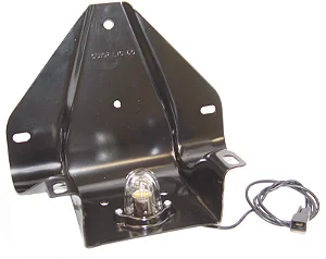 60-13475 - SUPORTE DE PLACA COM LAMPADA, CHEVROLET PICKUP 1958-1966 FLEETSIDE - UNIDADE