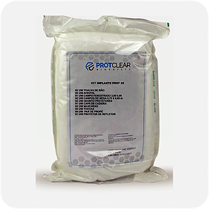 Kit Cirúrgico Estéril Pério - Protclear - BRANCO 30G