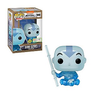 Funko Pop - Avatar A Lenda de Aang - Aang Spirit 940 GITD (Boxlunch)