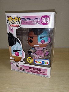 Funko Pop - Desenho/Animação - Teen Titans Go! - Cyborg GITD 609 (Toy'r'us)