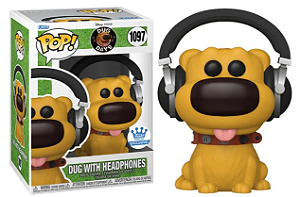 Funko Pop - Filme - Dog Days - Dug with Headphones 1097 (Funko Shop)