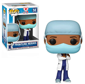 Funko Pop - Heróis - Frontline Heroes - Frontline Heroes Médica SE