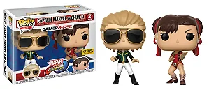 Funko Pop - Marvel vs Capcon Infinite - 2 Pack Captain Marvel vs Chun-Li (Hot Topic)
