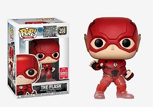 Funko Pop Desenho/Quadrinhos- DC:Liga da Justiça - The Flash 208 (SDCC18)