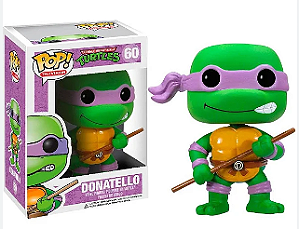 Funko pop - Desenho/Animação- As Tartarugas Ninja Mutantes - Donatello 60