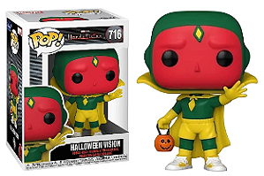 Funko Pop - Marvel: WandaVision - Vision (Halloween) 716 (CAIXA DANIFICADA)
