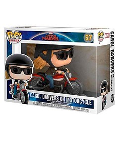 Funko Pop Filme - Captain Marvel - Carol Danvers on Motorcycle 57