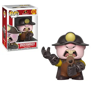 Funko Pop - Disney Pixar: Os Incriveis - underminer/O Escavador 370