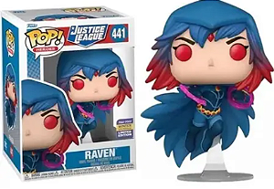 Funko Pop Desenho -DC: Liga da Justiça - Raven 441 (Wintercon22)