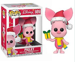 Funko Pop Desenho - Disney: Holiday Winnie The Pooh/A Turma do Pooh - Piglet/Leitão 615