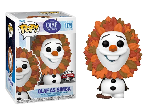 Funko Pop Desenho - Disney: Frozen - Olaf As Simba 1179 (SE)