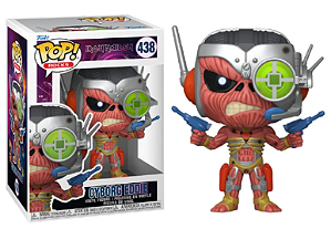 Funko Pop Artistas - Rock: Iron Maiden - Cyborg Eddie 438
