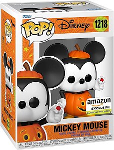 Funko Pop Desenho - Disney: Halloween - Mickey Mouse Glow 1218  (AMAZON)