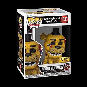 [PRÉ-VENDA] Funko Pop - Five Nights at Freddy's - Withered Golden Freddy 1033 (Hot Topic)