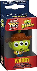 Funko Pop! Keychain - Disney/Pixar : Alien Remix - Chaveiro Woody