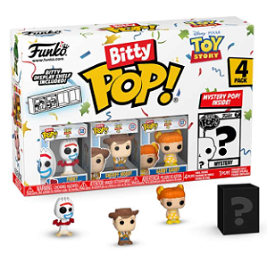 Funko Bitty Pop - Toy Story - 4 Pack Forky/Sheriif Woody/Gabby Gabby/Surprise