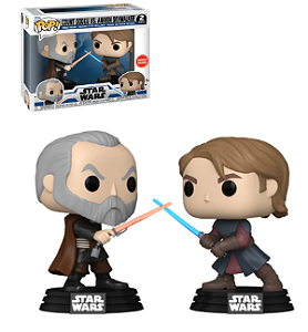 [PRÉ-VENDA] Funko Pop - Star Wars - 2 Pack Count Dooku Vs Anakin