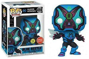 Funko Pop! - DC: Super Heroes - Blue Beetle/Bezouro Azul Gow 410  (GAMESTOP)