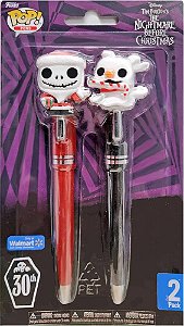 Funko Pop! -The Nightmare Before Christmas - Pen Set  Jack Skellington and Zero