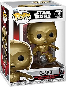 Funko Pop! - Star Wars: Return of The Jedi 40th Anniversary - C-3PO in Chair 609