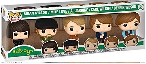 [PRÉ-VENDA] Funko Pop - The Beach Boys - 5 Pack Brian Wilson/Mike Love/Al Jardine/Carl Wilson/Dennis Wilson