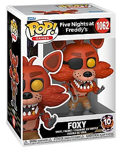 [PRÉ-VENDA] Funko POP! -  Five Nights at Freddys 10th Anniversary - Foxy 1062