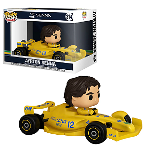 Funko Pop Artistas - Fórmula 1 - Lotus Ayrton Senna Rides 314