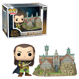 Funko Pop -The Lord of The Rings/O Senhor dos Aneis - Elrond with Rivendell 1747