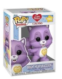 [PRÉ-VENDA] Funko Pop - Care Bears Cousins - Bright Heart Raccoon 1802