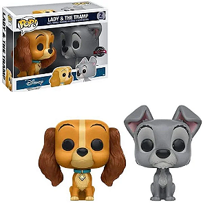 [PRÉ-VENDA] Funko Pop - 2 PACK LADY & THE TRAMP