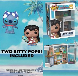 [PRÉ-VENDA] Funko Pop Bitty Pop Bitty Box - Lilo & Stitch - Lilo's Home
