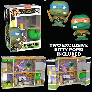[PRÉ-VENDA] Funko Pop Bitty Pop Bitty Box - Teenage Mutant Ninja Turtles - Sewer Lair