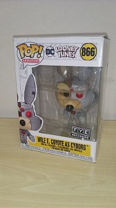 Funko Pop - DC Looney Tones - Wile E. Coyote as Cyborg 866 (FYE)