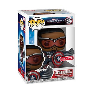 [PRÉ-VENDA] Funko Pop - Captain America Brave New World - Captain America 1337 (Only At)