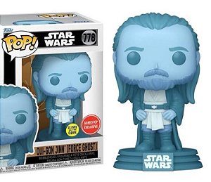 [PRÉ-VENDA] Funko Pop - Star Wars - Qui-Gon Jinn (Force Ghost) 778 GITD