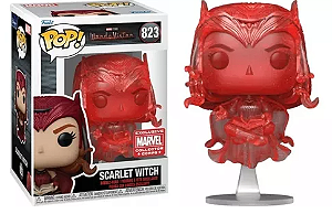 Funko Pop - Marvel: WandaVision - Scarlet Witch Red Glitter823  (COLLECTOR CORPS)