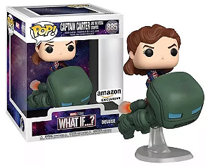 Funko Pop - Marvel Studios What If...? - Captain Carter Riding Hydra Stomper 885 (AMAZON)